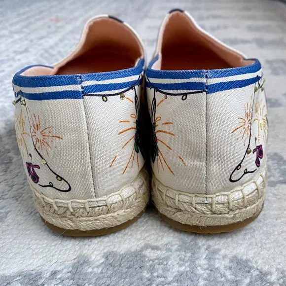 Kate Spade Rooftop Espadrilles Like New - Picture 8 of 13
